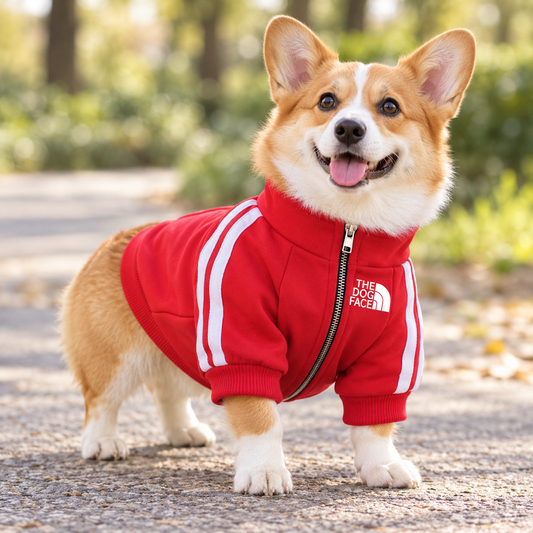 Cozy Everyday Dog Hoodie — shown in use
