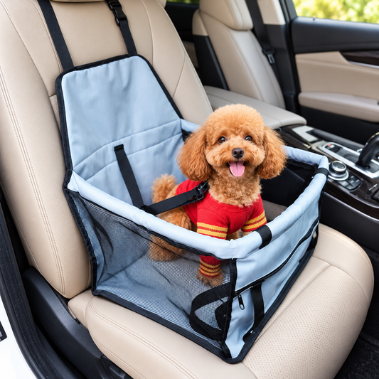 Pet Car Seat Carrier — shown in use