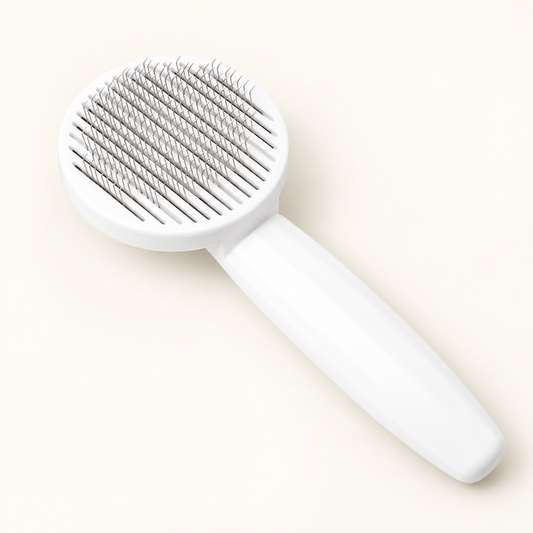 Easy-Clean Pet Grooming Comb — studio product view